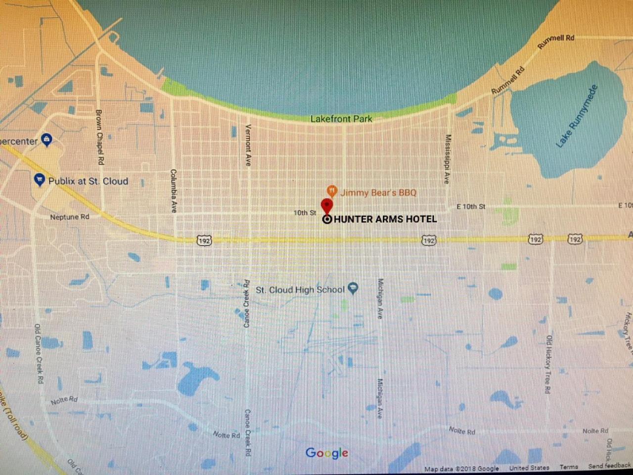 亨特阿姆斯酒店 圣克卢 外观 照片